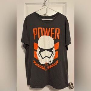 Disney Gray Star Wars First Order Graphic T-Shirt